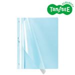 （まとめ）TANOSEE プレゼンテーションファイル（スタンダード） A4タテ 50枚収容 ブルー 5冊入×20パック