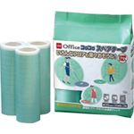 （まとめ）オフィスコロコロ 多用途フロア用 スペアテープ 幅160mm×25周巻 3巻入×20パック