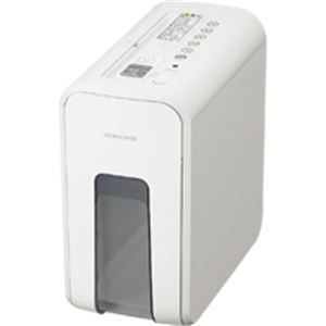 コクヨ デスクサイドシュレッダー(RELISH) A4 クロスカット スノーホワイト KPS-X80W 1台