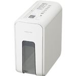 コクヨ デスクサイドシュレッダー(RELISH) A4 クロスカット スノーホワイト KPS-X80W 1台