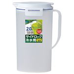 （まとめ） アスベル 水差しポット ドリンクビオ 2.0L 8231-D202 1個 【×10セット】