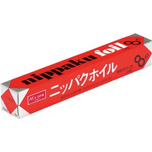 （まとめ） エムズワン 新ニッパクホイル 25cm×8m 1本 【×60セット】