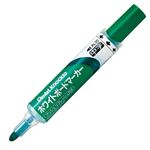 （まとめ） ぺんてる ホワイトボードマーカー ノックル 中字丸芯 緑 EMWLM-D 1本 【×30セット】
