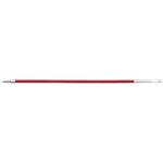 （まとめ） ぺんてる 油性ボールペン替芯 1.0mm 中字 赤 BKL10-B 1セット（10本） 【×10セット】