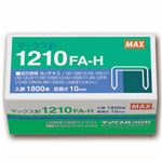 （まとめ） マックス ホッチキス針 大型12号シリーズ 100本連結×18個入 1210FA-H 1箱 【×10セット】