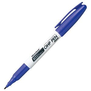（まとめ） モナミ ACCU LINER OHP PEN X-FINE 青 12902 1本 【×60セット】
