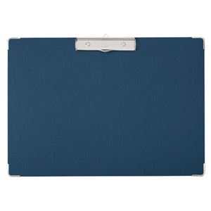 （まとめ） ライオン事務器 ボール用箋挟 A3ヨコ 紺 No.141 1枚 【×10セット】
