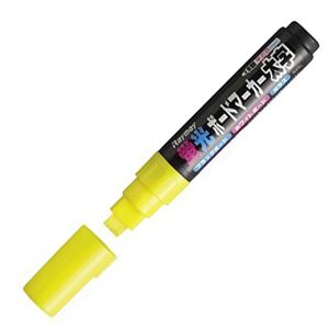 （まとめ） レイメイ藤井 蛍光ボードマーカー 太字平芯 イエロー LBM281Y 1本 【×20セット】