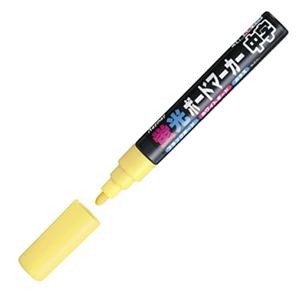 （まとめ） レイメイ藤井 蛍光ボードマーカー 中字丸芯 クリーム LBM252L 1本 【×20セット】