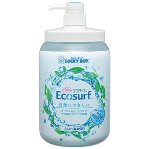 （まとめ） 旭化成 ラッキーボーイ NEWエコサーフ 1.4kg ボトル NECOP 1個 【×2セット】