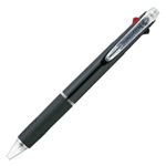 （まとめ） 三菱鉛筆 3色ボールペン ジェットストリーム 0.5mm （軸色 黒） SXE340005.24 1本 【×15セット】