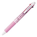 （まとめ） 三菱鉛筆 3色ボールペン ジェットストリーム 0.7mm （軸色 ピンク） SXE340007.13 1本 【×15セット】
