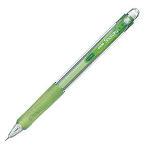 （まとめ） 三菱鉛筆 シャープ SHARPペンシル VERYシャ楽 0.5mm （軸色 透明緑） M5100T.6 1本 【×60セット】