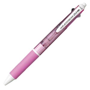 （まとめ） 三菱鉛筆 多機能ペン ジェットストリーム2＆1 0.7mm （軸色：ピンク） MSXE350007.13 1本 【×10セット】
