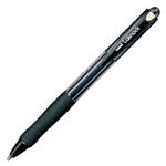 （まとめ） 三菱鉛筆 油性ボールペン VERY楽ノック 極太 1.4mm 黒 SN10014.24 1本 【×60セット】