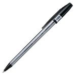 （まとめ） 三菱鉛筆 油性リサイクルボールペン 0.7mm 黒 業務用パック SAR10P.24 1箱（10本） 【×5セット】