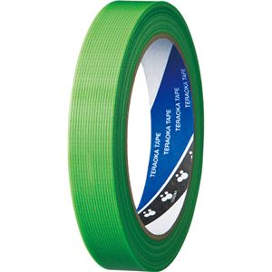 （まとめ） 寺岡製作所 貼ってはがせるP-カットテープ 18mm×25m 若葉 4142-18ワカバ 1巻 【×20セット】