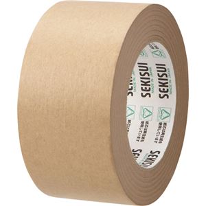 （まとめ） 積水化学 クラフトテープ 60mm×50m K51X14 1巻 【×20セット】