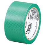 （まとめ） 積水化学 フィットライトテープ 50mm×25m 緑 N738M04 1巻 【×15セット】