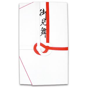 （まとめ） 大阪折 赤白7本 御見舞 117-1 1セット（10枚） 【×5セット】