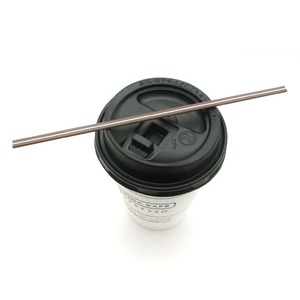 ホットコーヒー用マドラーストロー／15cmチョコカラー 1000本入り