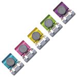 トーキンコーポレーション マグネット付きスライドクリップ クリア 10個入