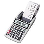 カシオ（CASIO） プリンタ電卓 12桁 ハンディタイプ HR-8TMGY-N