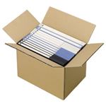 宅配ダンボール 3辺合計80cm以内 10枚入 A4用 15.68L
