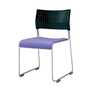 アイリスチトセ スタッキングチェア ブルー