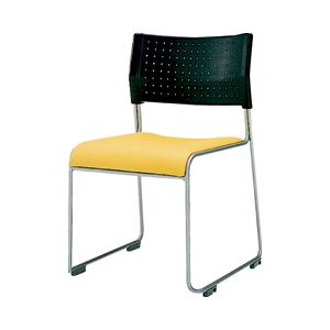 アイリスチトセ スタッキングチェア イエロー