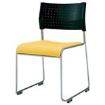 アイリスチトセ スタッキングチェア イエロー