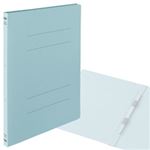 フラットファイル バインダー 100冊入 A4タテ ブルー