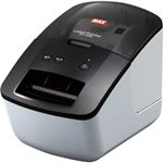マックス 感熱ラベルプリンタ ELP-60N ラベルプリンタ ラベル作成ソフト付 幅12.8×奥行22.1×高さ15.3cm 1台 型番：ELP-60N