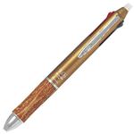 パイロット フリクションボール3 ウッド 0.5mm 軸色：ブラウン インク：黒、赤、青 1本