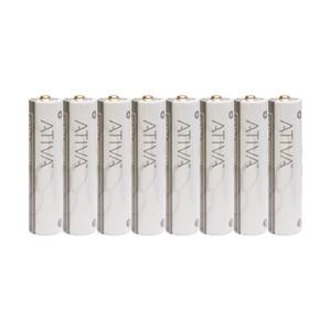 （業務用セット） ATIVA 単4形乾電池 1パック（8本入） 【×20セット】