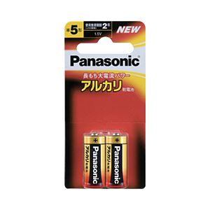 （業務用セット） パナソニック アルカリ乾電池 単5形 1パック（2本）  【×20セット】