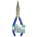 （業務用セット） HM ペンチ グリップ付き万能ラジオペンチ 【×5セット】