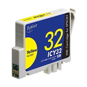 （業務用セット） エプソン（EPSON） インクカートリッジ イエロー 汎用 ICY32対応 単位：1個 【×5セット】