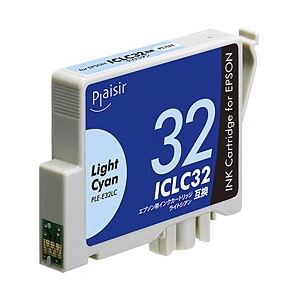 （業務用セット） エプソン（EPSON） インクカートリッジ ライトシアン 汎用 ICLC32対応 単位：1個 【×5セット】