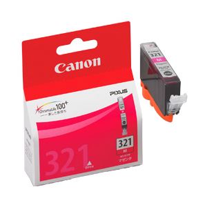 （業務用セット） キャノン（Canon） インクカートリッジ マゼンタ 型番：BCI-321M 単位：1個 【×3セット】