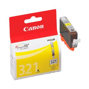 （業務用セット） キャノン（Canon） インクカートリッジ イエロー 型番：BCI-321Y 単位：1個 【×3セット】