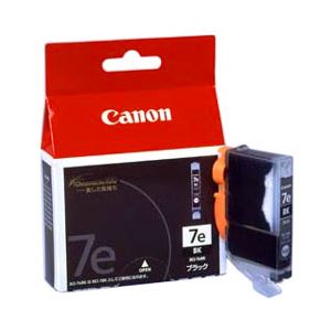 （業務用セット） キャノン（Canon） インクカートリッジ ブラック 型番： BCI-7eBK 単位：1個 【×3セット】