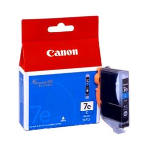 （業務用セット） キャノン（Canon） インクカートリッジ シアン 型番：BCI-7eC 単位：1個 【×3セット】