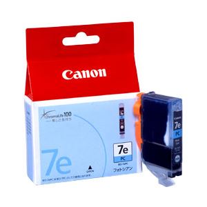 （業務用セット） キャノン（Canon） インクカートリッジ 色：フォトシアン 型番：BCI-7ePC 単位：1個 【×3セット】