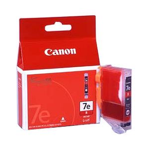 （業務用セット） キャノン（Canon） インクカートリッジ レッド 型番：BCI-7eR 単位：1個 【×3セット】