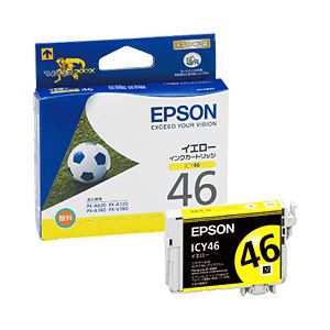 （業務用セット） エプソン（EPSON） インクカートリッジ イエロー 型番：ICY46 単位：1個 【×3セット】