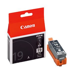 （業務用セット） キャノン（Canon） インクカートリッジ ブラック 型番：BCI-19BK 単位：1個 【×3セット】