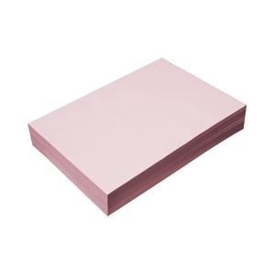 （業務用セット） カラーペーパー A4・厚口 ピンク 1冊（500枚） 【×3セット】