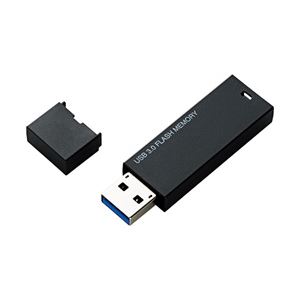 （業務用セット） エレコム（ELECOM） USB3.0メモリ 16GB MF-MSU3A16G ブラック 1個 【×2セット】