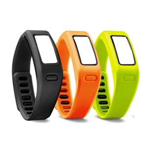 GARMIN（ガーミン） vivofit用リストバンドL （グリーン／オレンジ／ブラック 3色セット）【日本正規版】 1214910